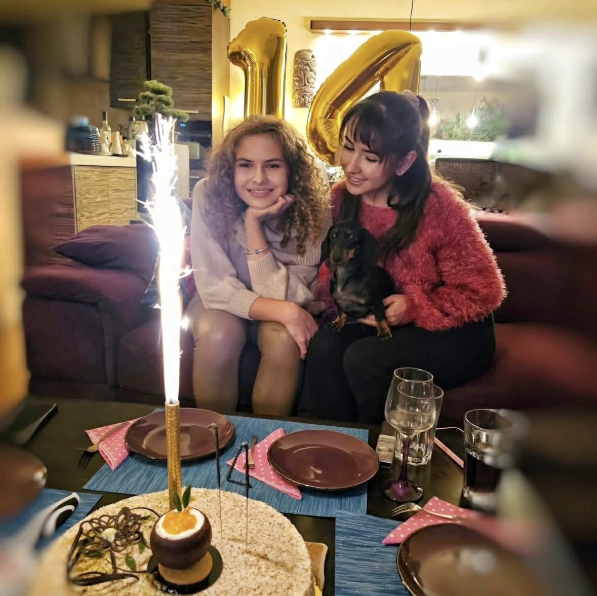 Katarzyna Skrzynecka celebruje 14. urodziny córki