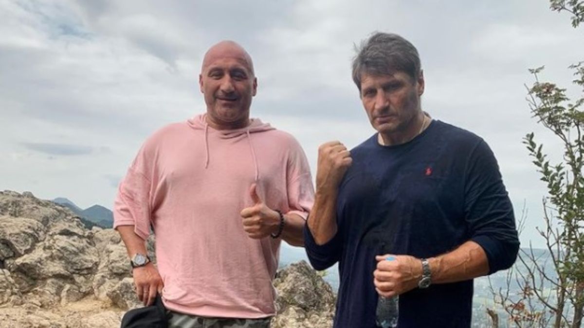 Instagram / Marcin Najman / Na zdjęciu: Marcin Najman i Andrzej Gołota