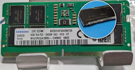 Kupił pamięć RAM, dostał atrapę. W środku nie było elektroniki
