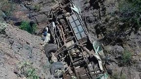 Wielka tragedia w Boliwii. Autokar spadł z klifu, piłkarze nie żyją