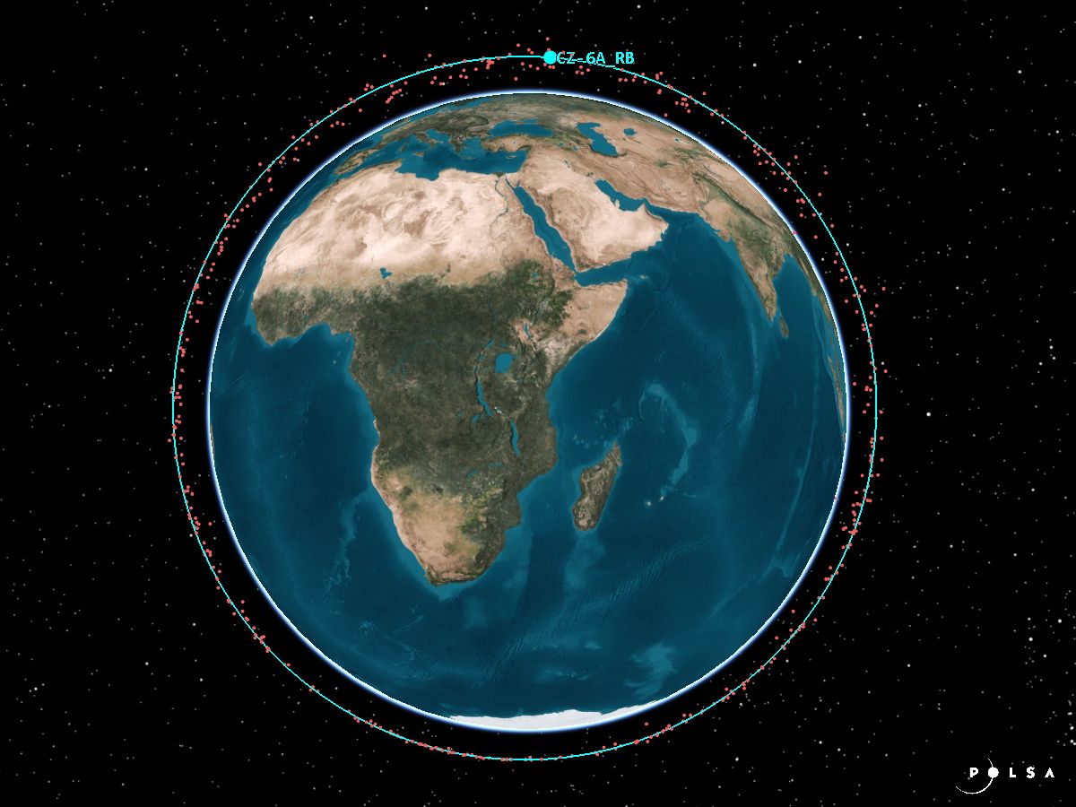 Orbita okołoziemska. Tam SpaceX umieści polskiego satelitę