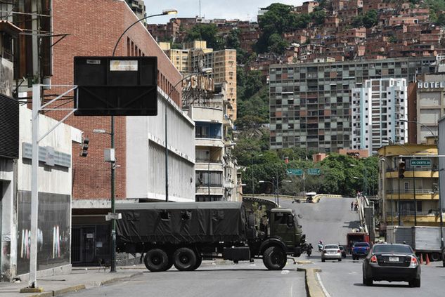 Ulice Caracas / Fot. Carlos Becerra / Getty Images