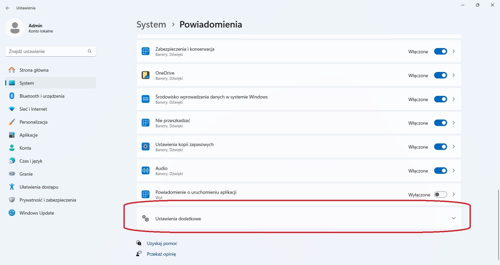 Windows 11 pozwala na wyłączenie natrętnych powiadomień