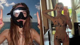 Odziana w kuse bikini Blanka harcuje na rajskiej plaży BEZ MAKIJAŻU. Zazdrościcie? (ZDJĘCIA)