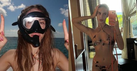 Odziana w kuse bikini Blanka harcuje na rajskiej plaży BEZ MAKIJAŻU. Zazdrościcie? (ZDJĘCIA)
