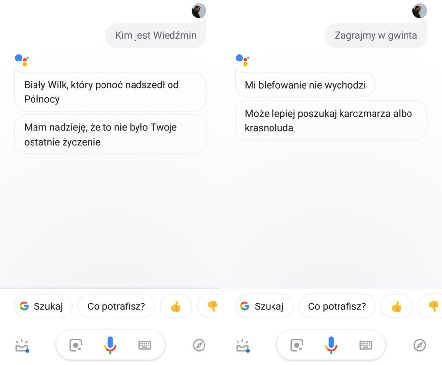 Google i CD Projekt nawiązali współpracę. "Wiedźmin" w Asystencie Google 2