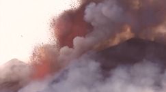 Eksplozja lawy z Etny na Sycylii. Najnowsza spektakularna erupcja wulkanu
