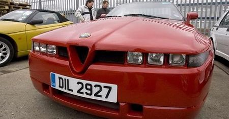 Korek na miarę rekordu Guinnessa - Alfa Romeo