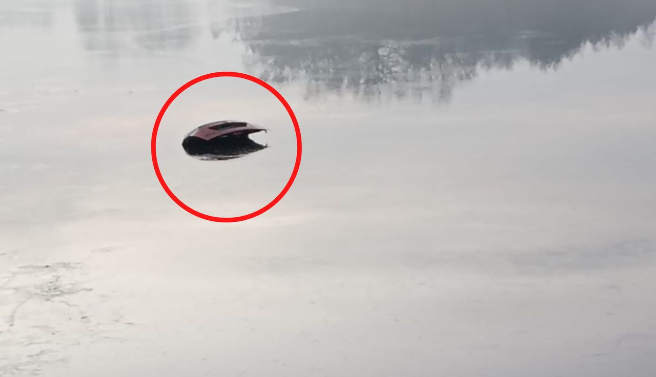 To nie fotomontaż. 27-latek jechał "elektrykiem". Tak skończył