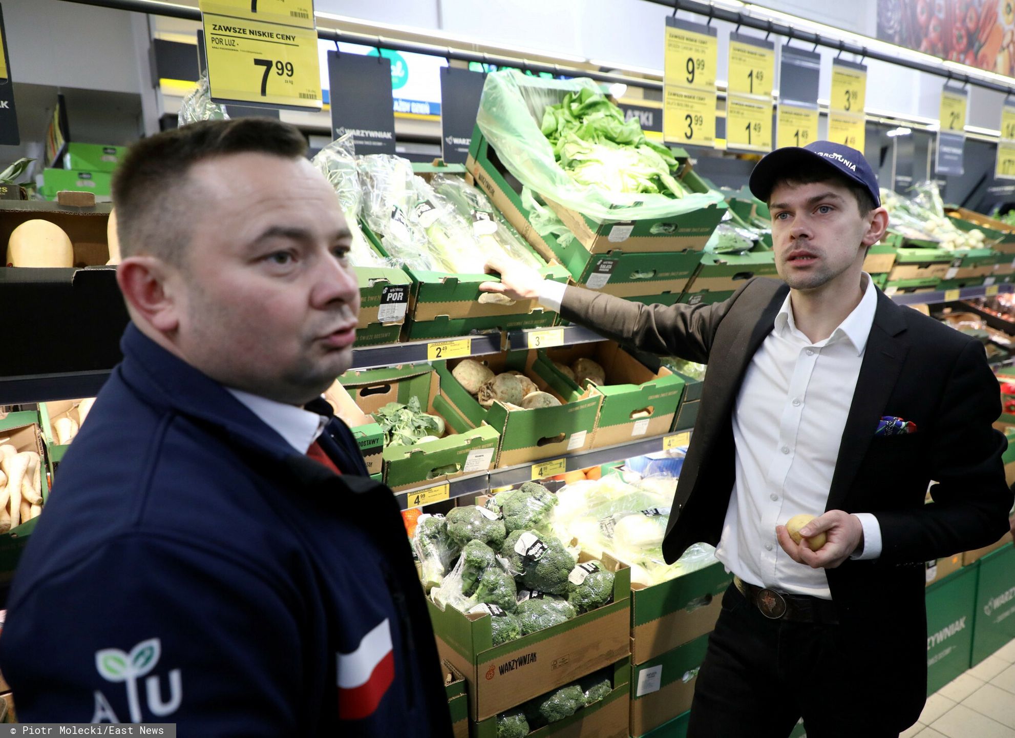 Coraz częściej przeciwko praktykom Biedronki protestują rolnicy