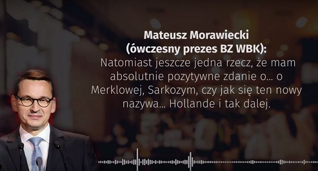 Onet opublikował podsłuchaną rozmowę Morawieckiego z wątkami prywatnymi. Węglarczyk: unikamy zarzutu manipulacji