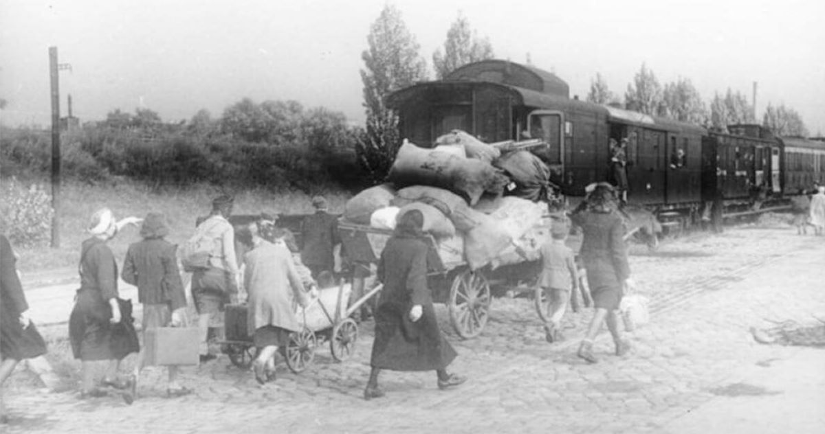 Niemcy po 1945 r. Wielu trafiło do obozów koncentracyjnych