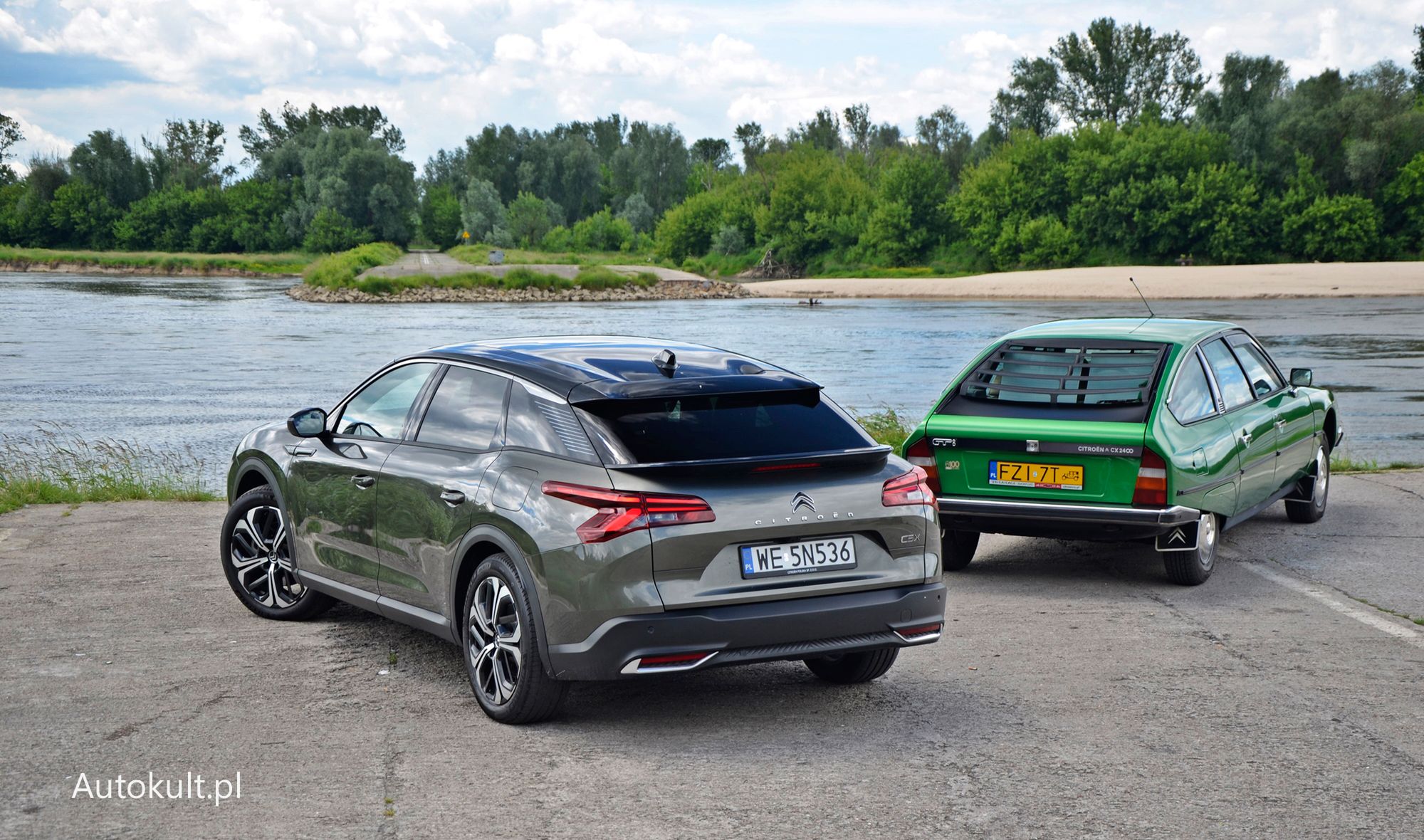 Citroën C5 X w zestawieniu z wczesnym CX - nawet w nazwie można znaleźć podobieństwa