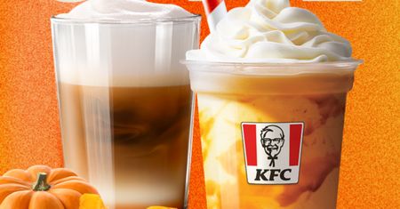 KFC kusi na jesień. Pumpkin Spice Latte i Shake wracają