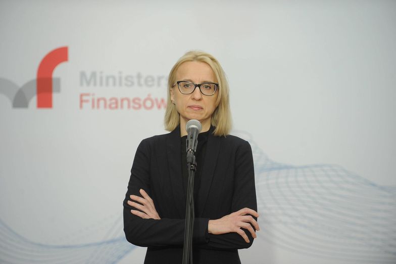 Minister finansów Teresa Czerwińska nadzoruje aparat skarbowy państwa.