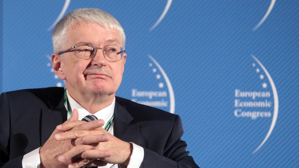 Na zdjęciu prezes Węglokoksu Jerzy Podsiadło