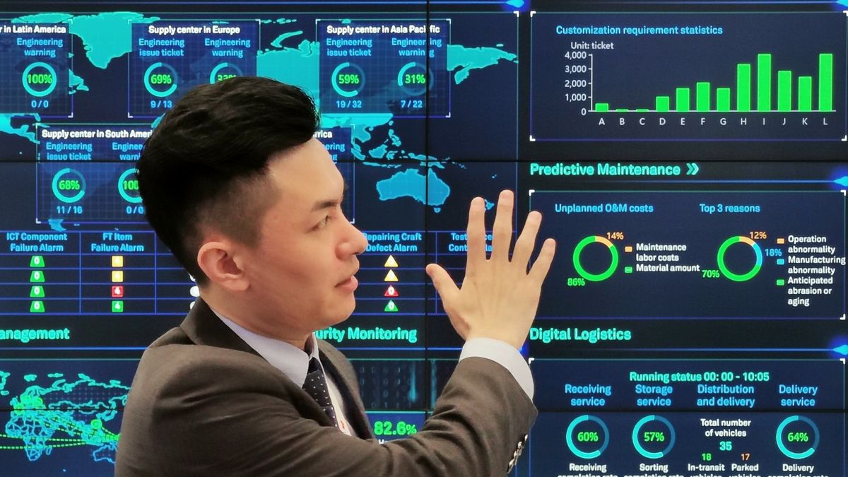 Inteligentny śmietnik i 169 dni pracy w 10 sekund. Huawei pokazał mi przyszłość sztucznej inteligencji i 5G 1