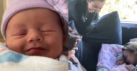 Rozanielona Joanna Krupa zachwyca się Ashą-Leigh wraz z mamą i siostrą: "Love is all around" (FOTO)