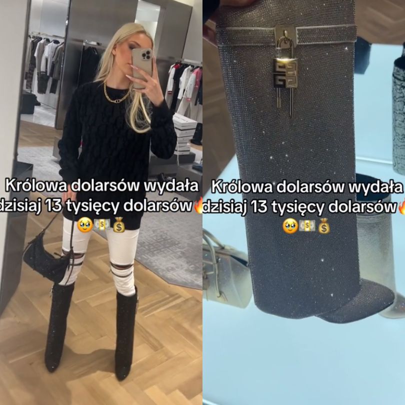 Caroline Derpienski pochwaliła się kosztownymi butami