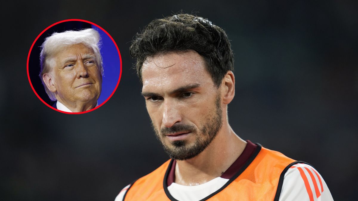 Getty Images / DeFodi Images/ Anna Moneymaker / Mats Hummels i Donald Trump