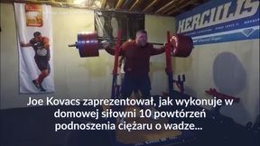 #dziejesiewsporcie: niecodzienne ćwiczenia mistrza świata. Podnosi ciężary o wadze 320 kg