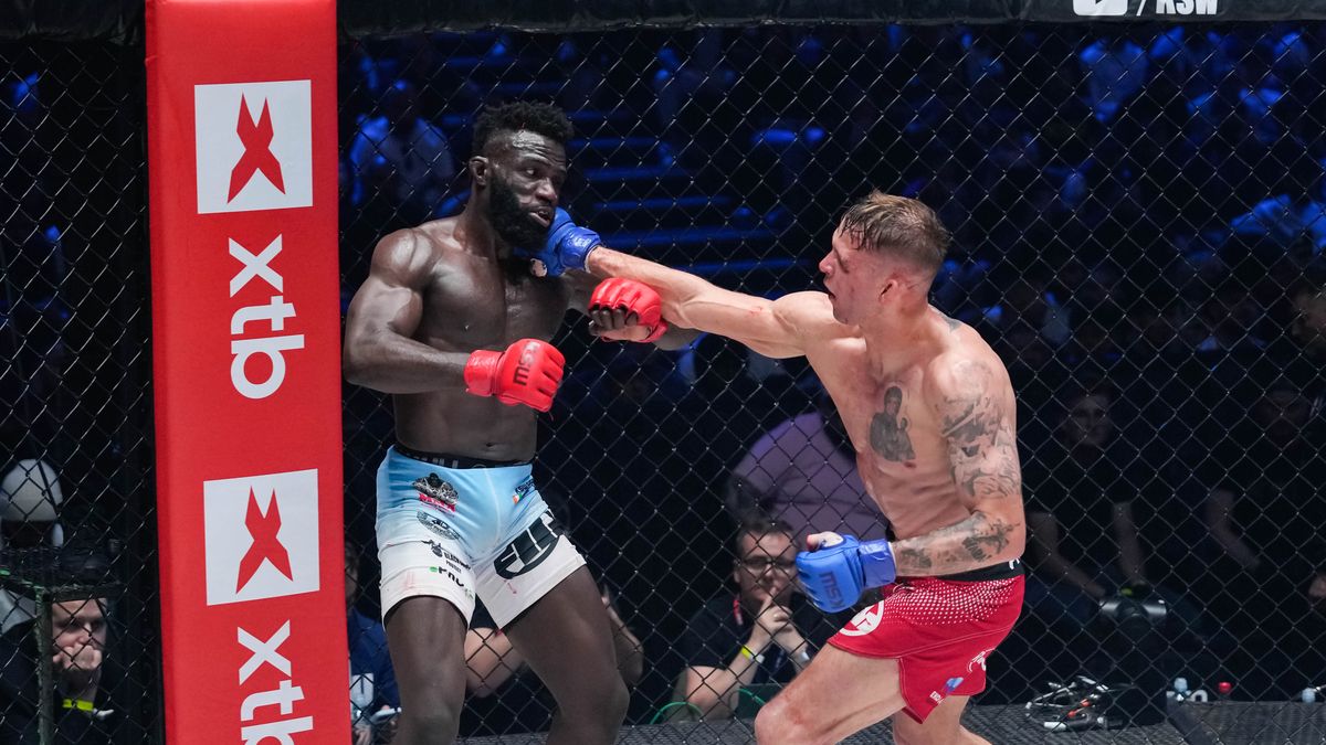 Materiały prasowe / kswmma.com / Mateusz Makarowski pokonał Aymarda Guih