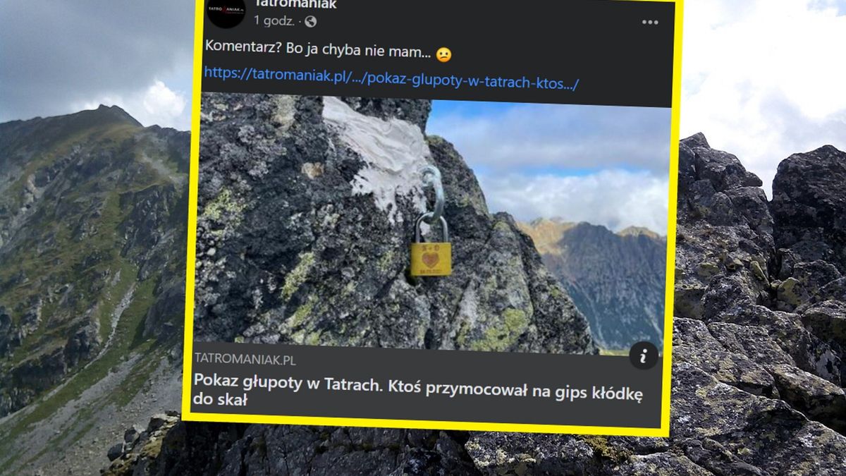 Turyści dopuścili się skandalicznego czynu