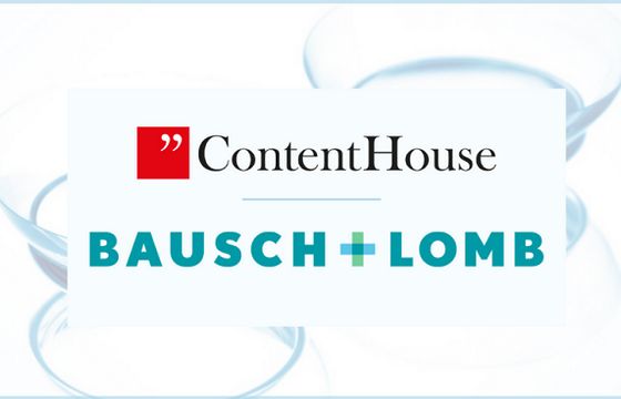 ContentHouse pracuje dla marki Bausch+Lomb