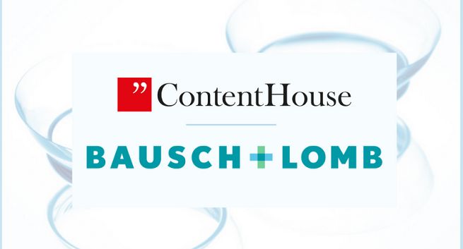 ContentHouse pracuje dla marki Bausch+Lomb