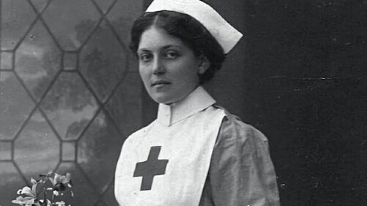 Violet Jessop w mundurze VAD podczas I wojny światowej