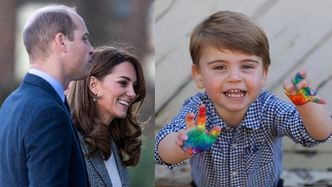 Księżna Kate publikuje fotografie upaćkanego farbami księcia Louisa z okazji jego 2. urodzin. Słodko? (ZDJĘCIA)