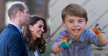 Księżna Kate publikuje fotografie upaćkanego farbami księcia Louisa z okazji jego 2. urodzin. Słodko? (ZDJĘCIA)