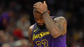 LeBron James nie pomoże Lakers