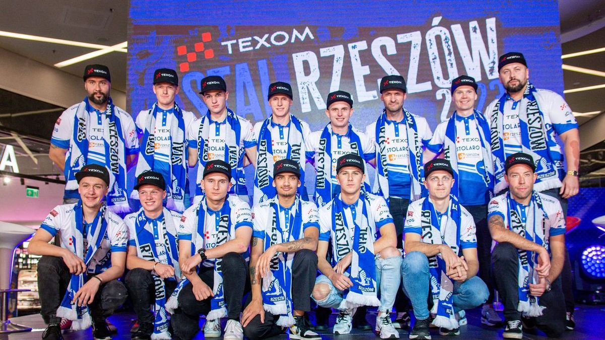 Facebook / Speedway Stal Rzeszów / Na zdjęciu: kadra Texom Stali Rzeszów na sezon 2023