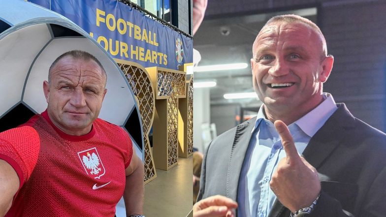 Sukces Mariusza Pudzianowskiego. Dotarł do Dortmundu na mecz Polska-Francja (FOTO)