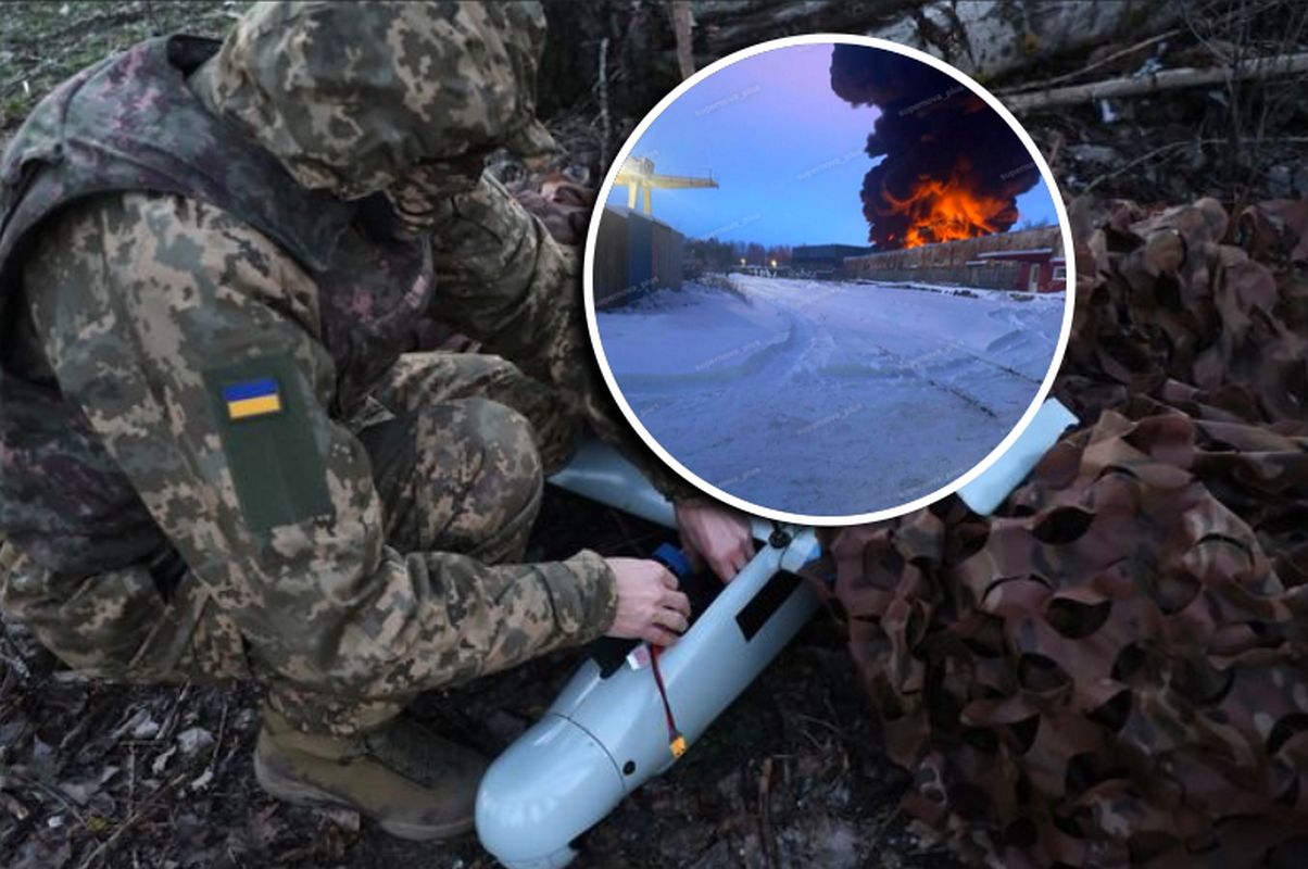 Drony uderzyły w ważną bazę paliw w Rosji. "Z chirurgiczną precyzją"