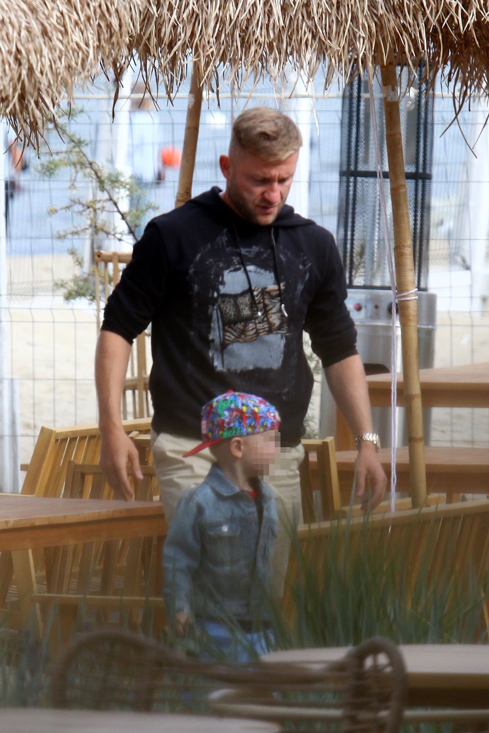 Kuba Błaszczykowski z rodziną