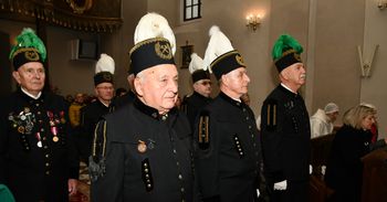 Kielce: Barbórka 2025 na Karczówce. Msza święta przy figurze świętej Barbary. Zobacz zdjęcia