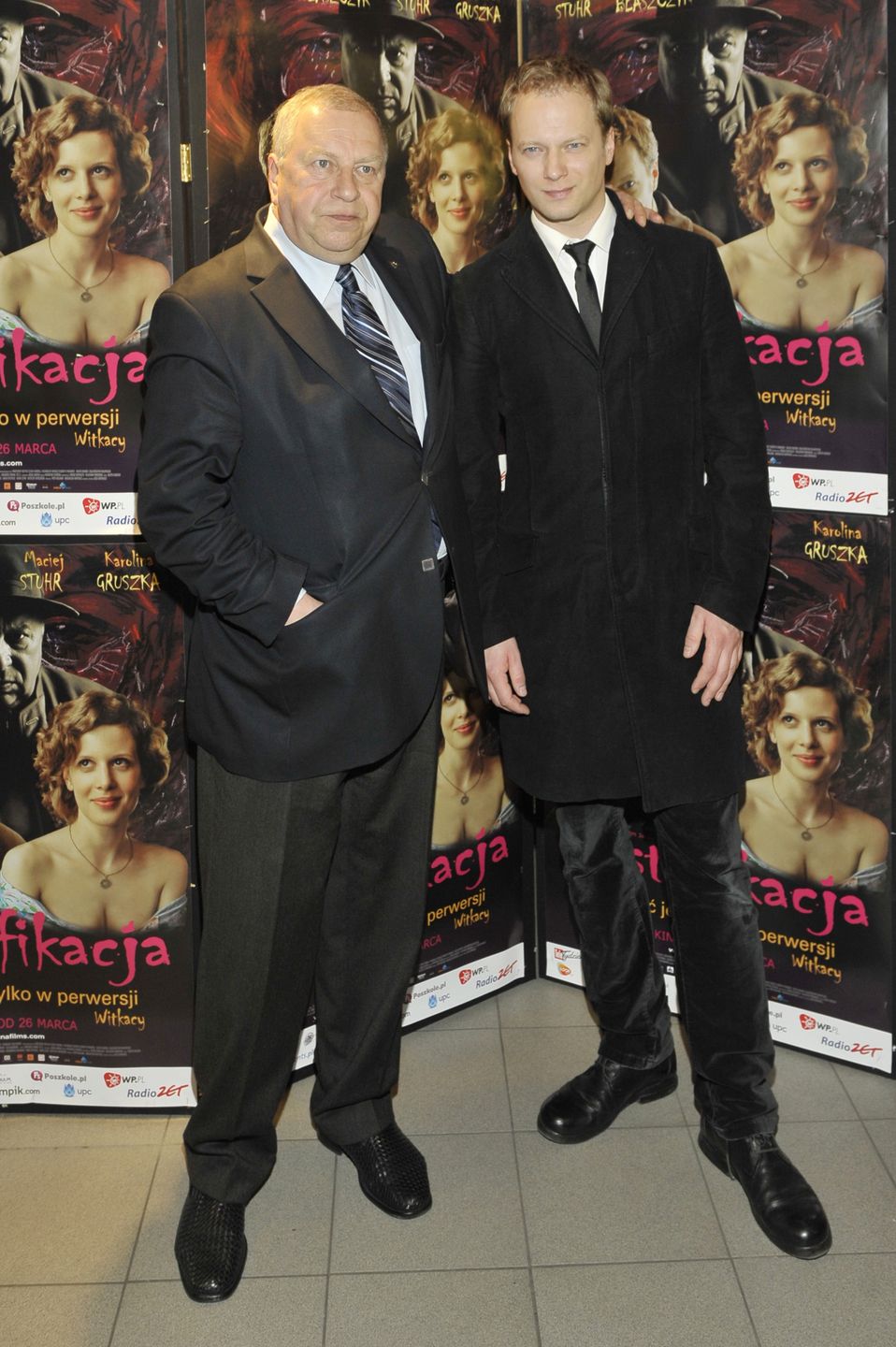 Jerzy Stuhr i Maciej Stuhr