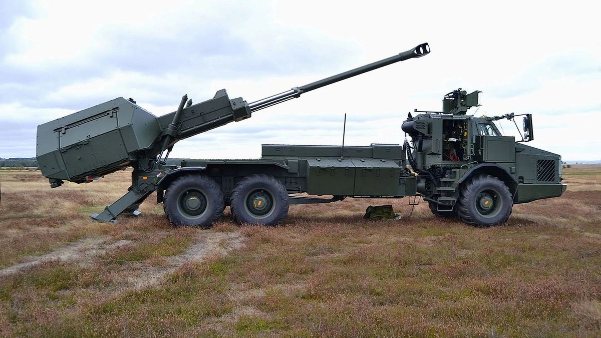 FH77BW Archer wykorzystująca pociski kal. 155 mm