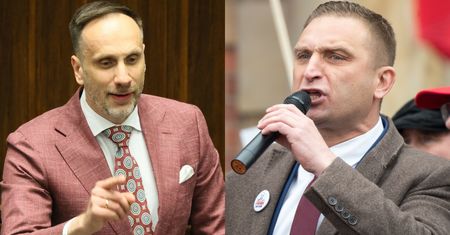 "Wtargnęli do szkoły". Oburzenie po akcji Kowalskiego i Bąkiewicza