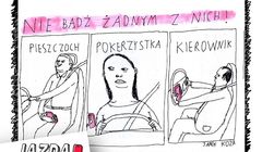 Krystyna Czubówna i Andrzej Mleczko w kampanii „Jazda bez czytanki" o bezpiecznej jeździe bez smartfona