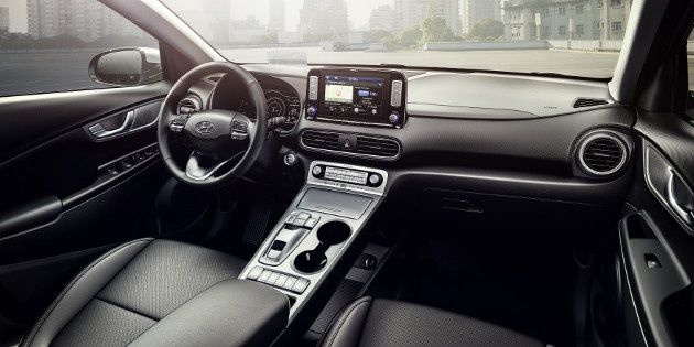 Hyundai Kona Electric wnętrze