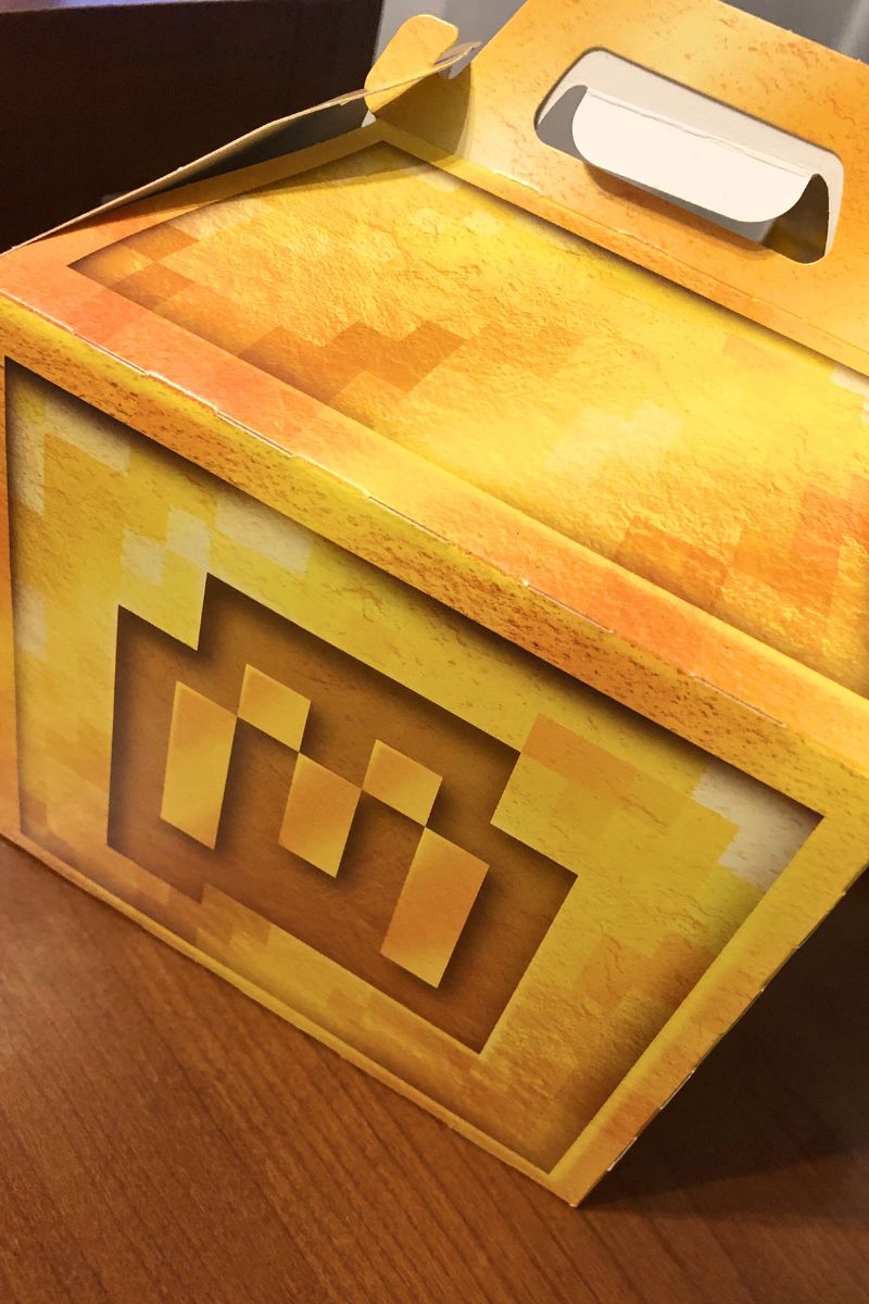 Epickie pudełko do zestawu Minecraft Movie