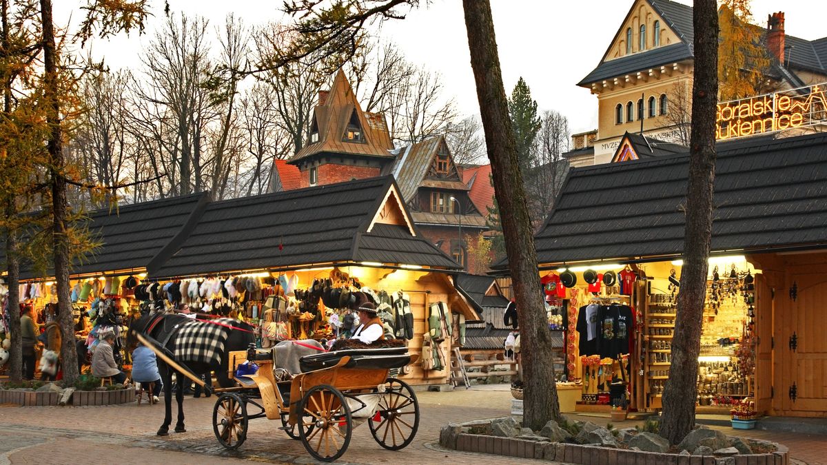 Krupówki w Zakopanem