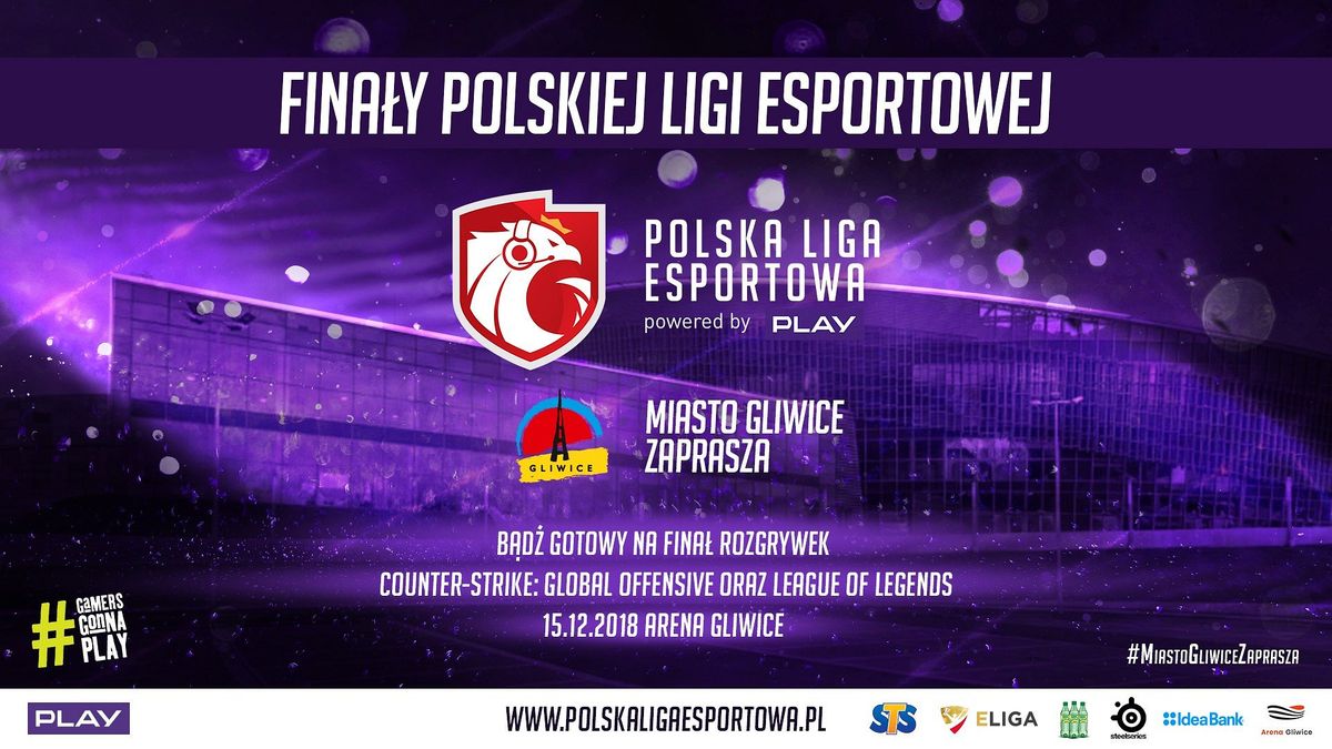 Polska Liga Esportowa - finały w Arenie Gliwice