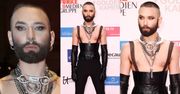 Conchita Wurst eksponuje sutki na rozdaniu nagród filmowych