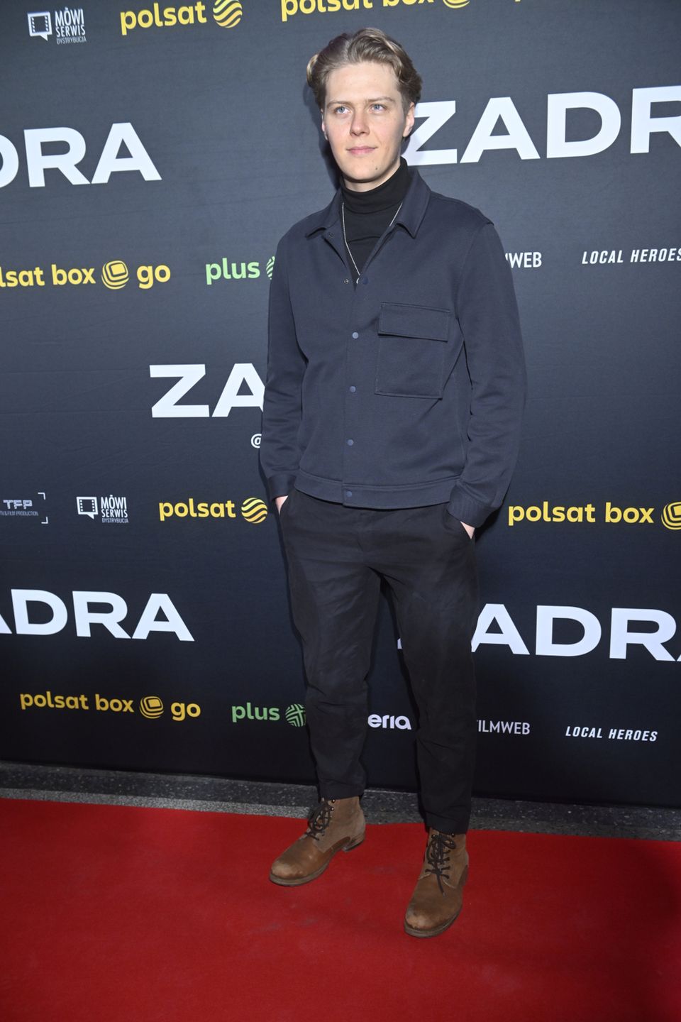 Jakub Gierszał - premiera filmu Zadra