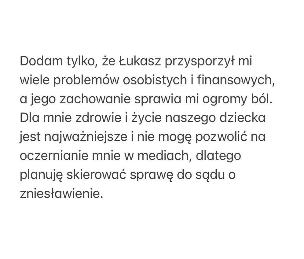 Oświadczenie Oliwii ze "Ślubu od pierwszego wejrzenia"