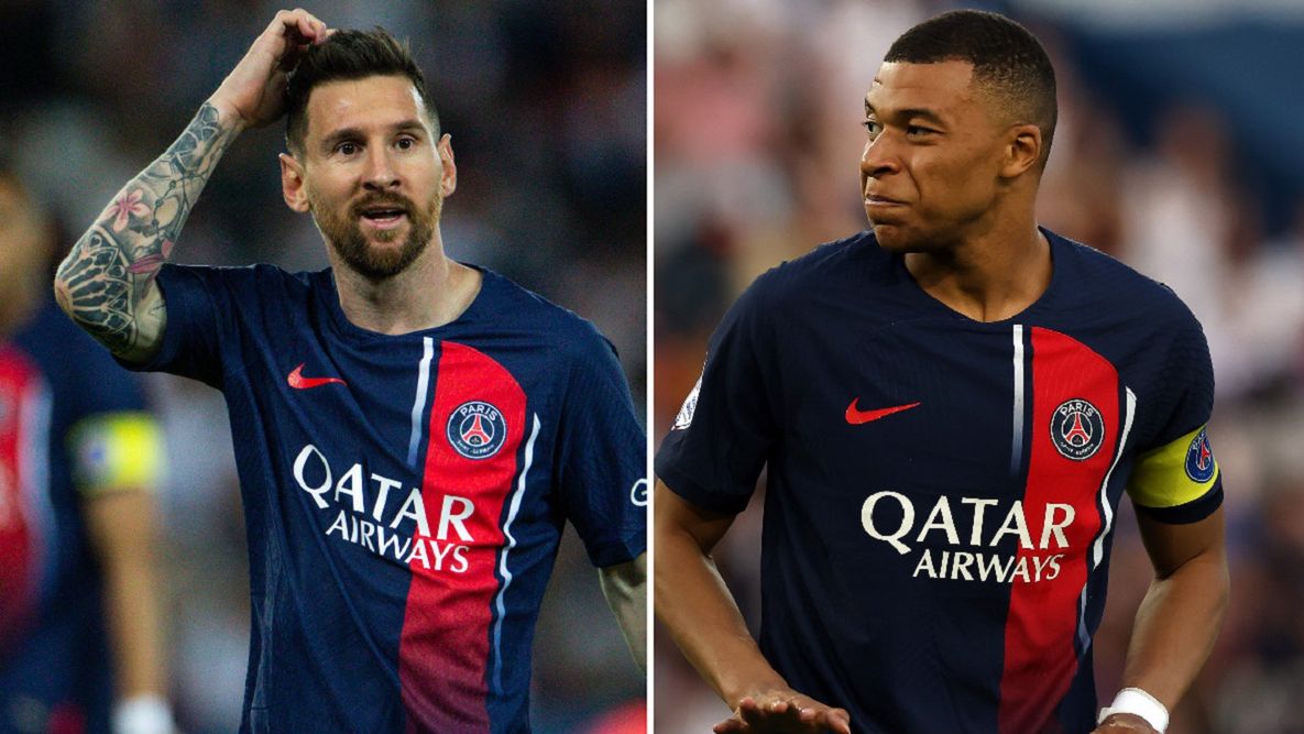 Getty Images / Ibrahim Ezzat / Anadolu Agency / Ian MacNicol / Lionel Messi i Kylian Mbappe